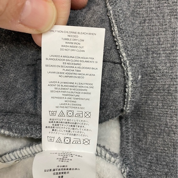 Michael Kors Men's Full Zip Up Sweatshirt Grey Size Medium Very Good Condition - Picture 11 of 11